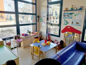 Assistante maternelle à Brétigny-sur-Orge – photo du rpe maison de l'enfance Emilie Mallet jeu symbolique