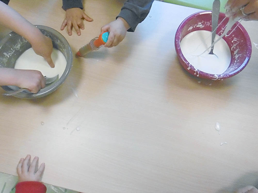 Recette de la pâte à patouille proposée par le RPE à Brétigny